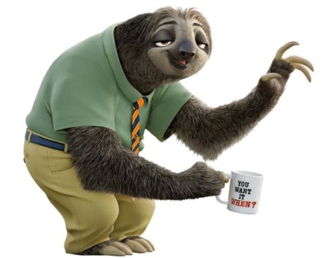 zootopia sloth|Flash Slothmore (Zootopia) .